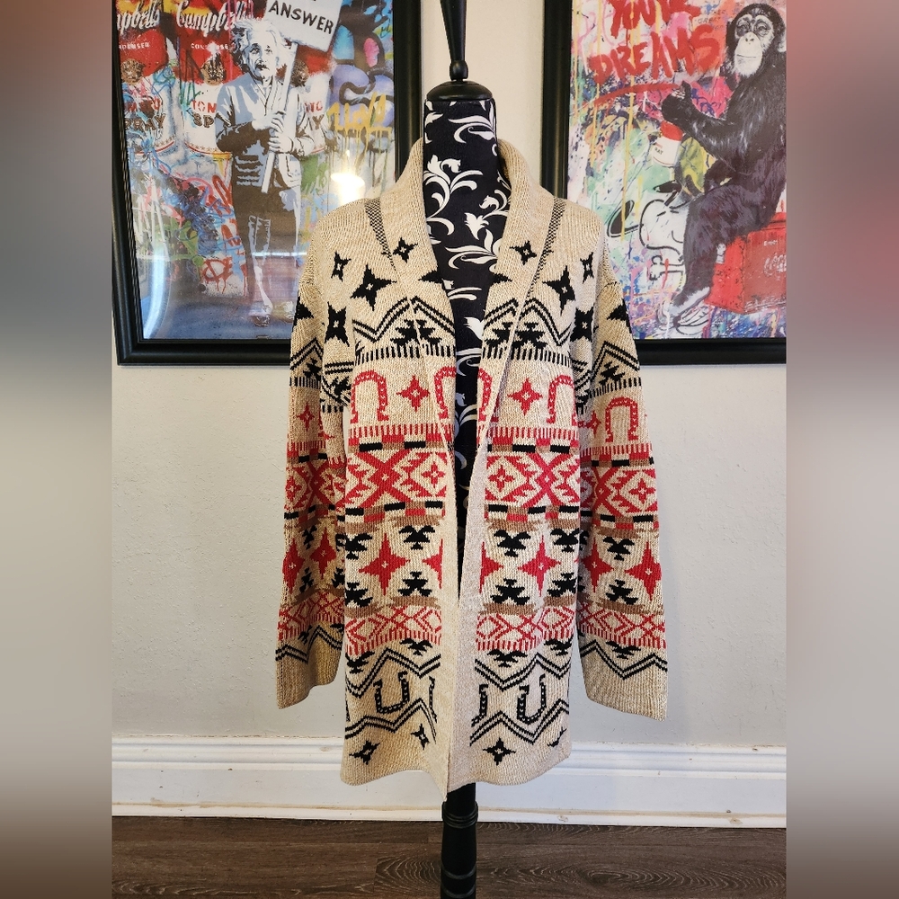 LUCKY BRAND Horseshoe Cardigan - Picture 4 of 8